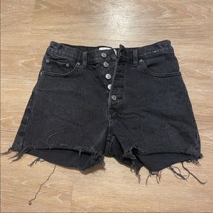 Abercrombie High Rise Mom Short